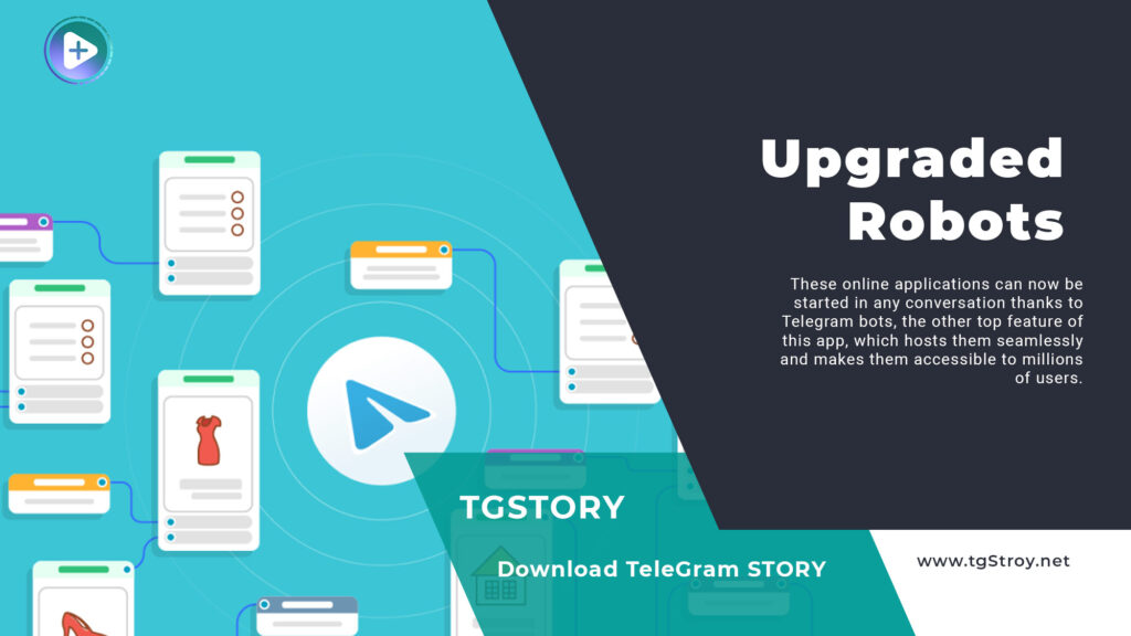 Upgraded telegram robots